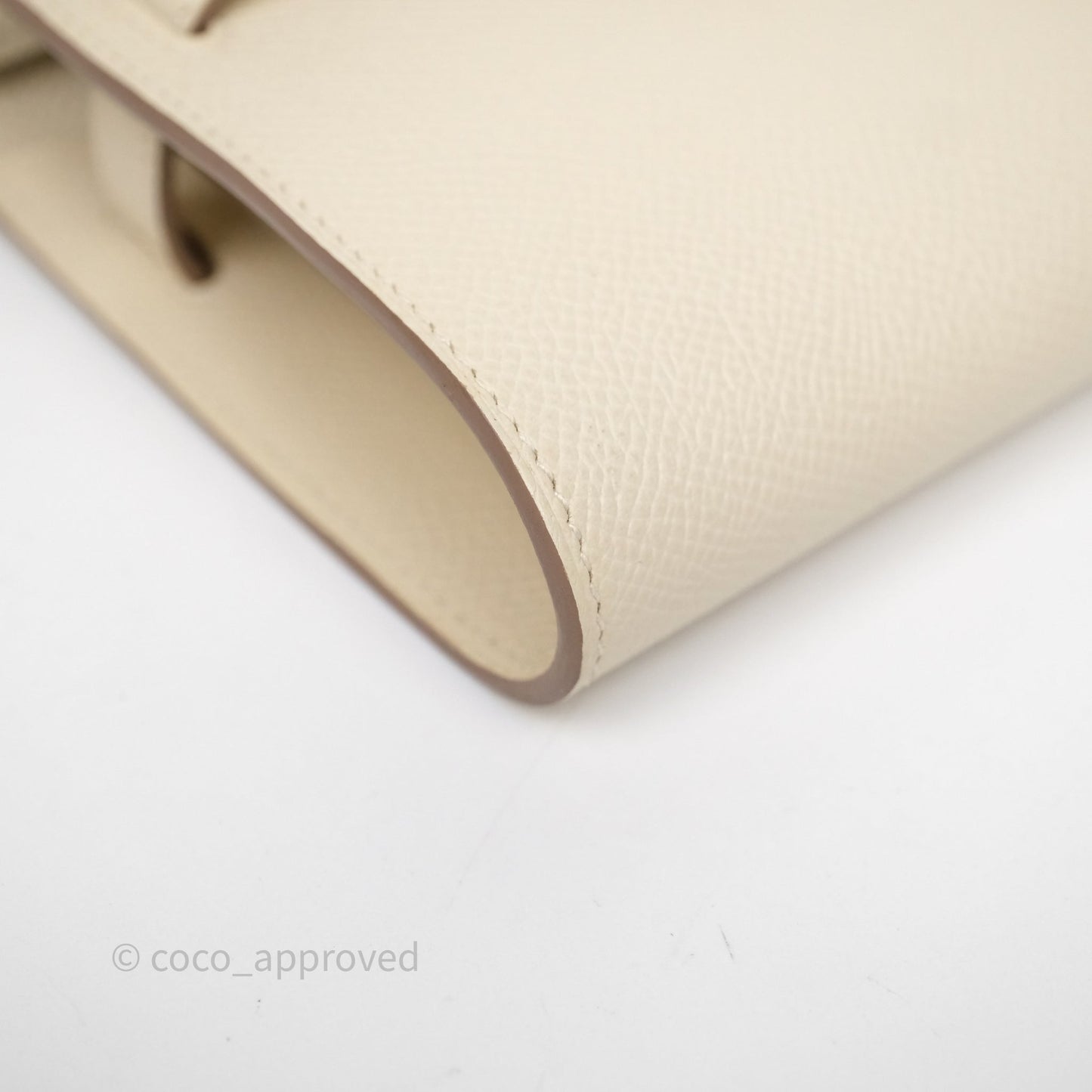 Hermès Kelly To Go Wallet Craie 10 Epsom Gold Hardware