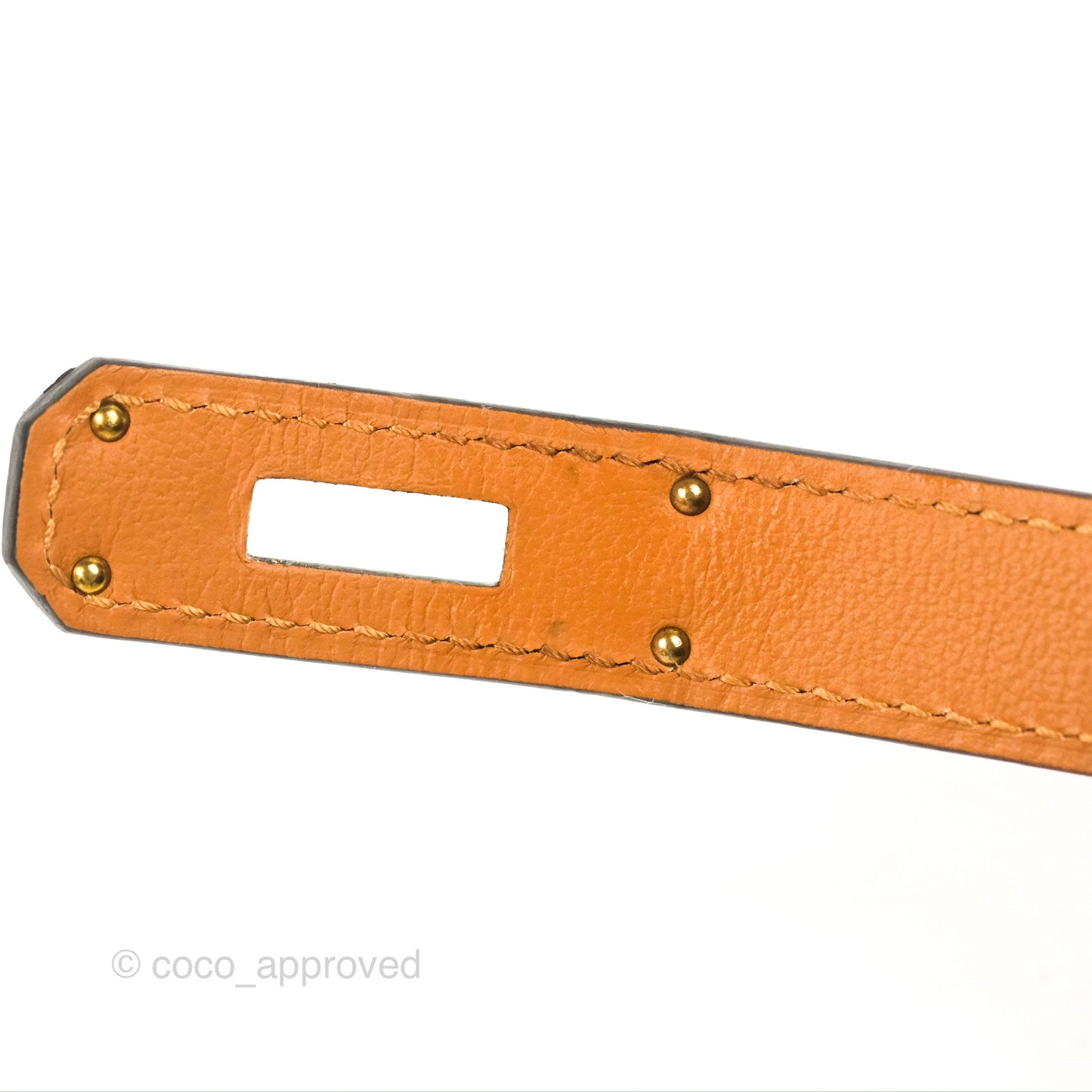 Hermès Kelly Buckle Belt Gold Epsom Gold Hardware