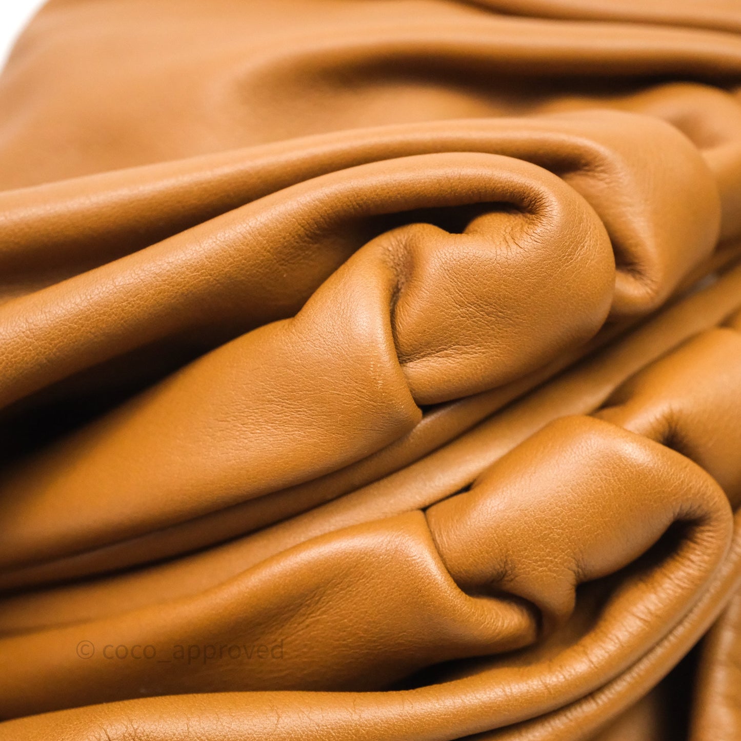 Bottega Veneta The Pouch Camel Butter Calfskin