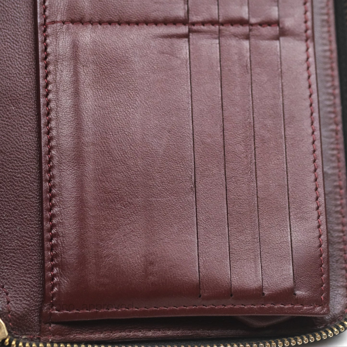 Chanel Zip Around Organiser Wallet Black Lambskin Gold Hardware