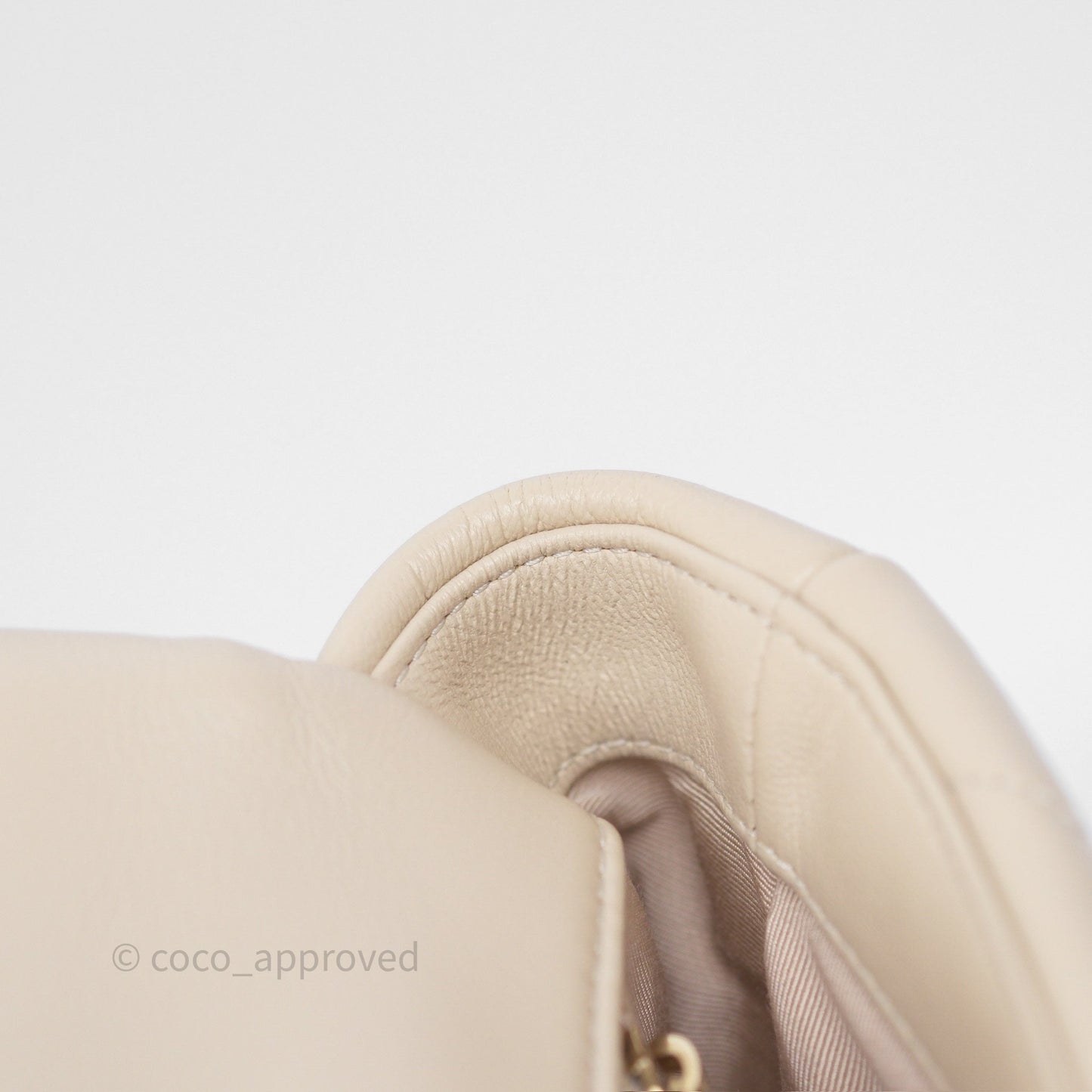 Chanel 19 Small Light Beige Mixed Hardware