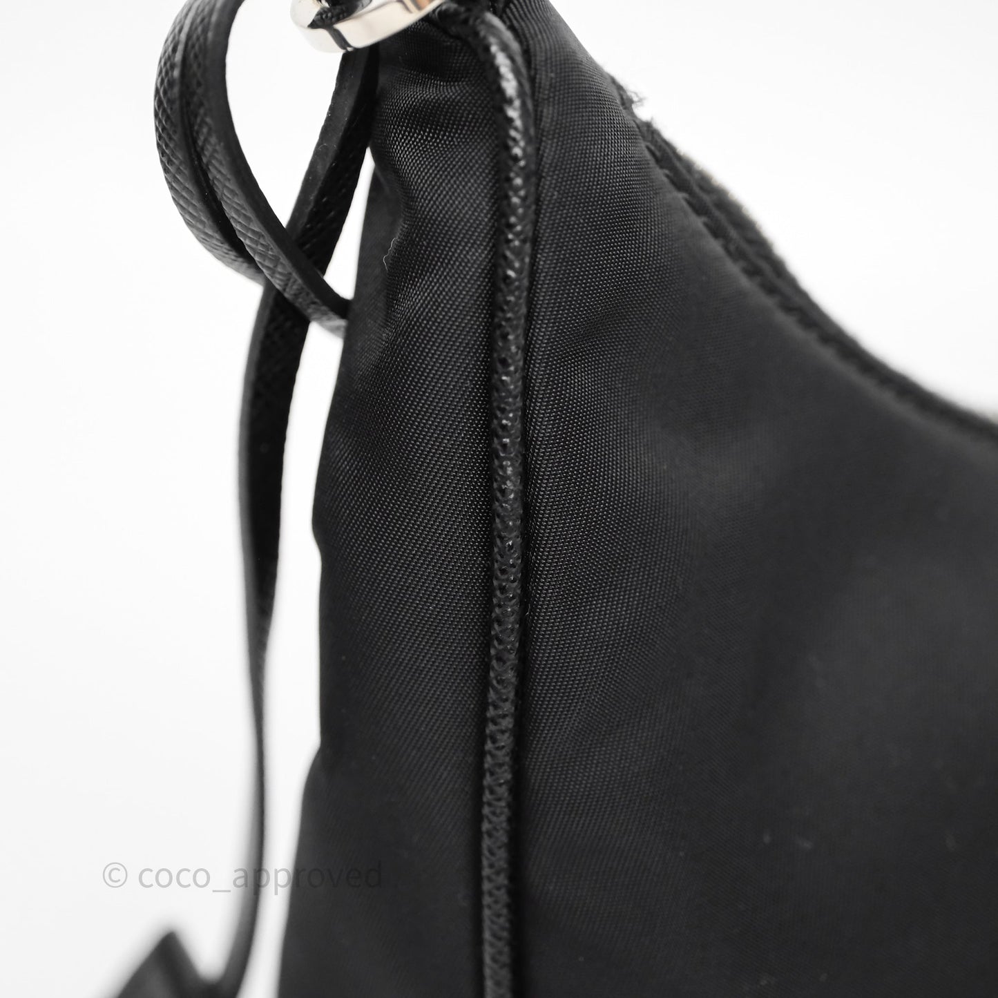 Prada Nylon Re-Edition 2005 Shoulder Bag Black