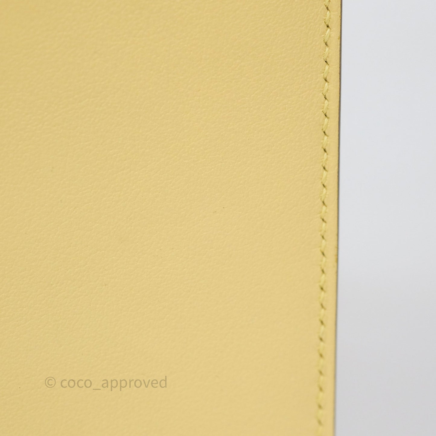 Hermès Roulis Mini 18 Jaune Poussin 1Z Swift Gold Hardware