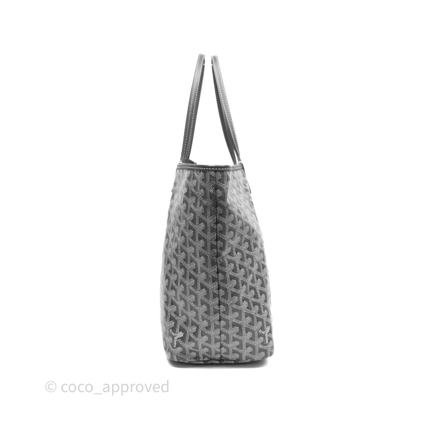Goyard St Louis Tote PM Grey