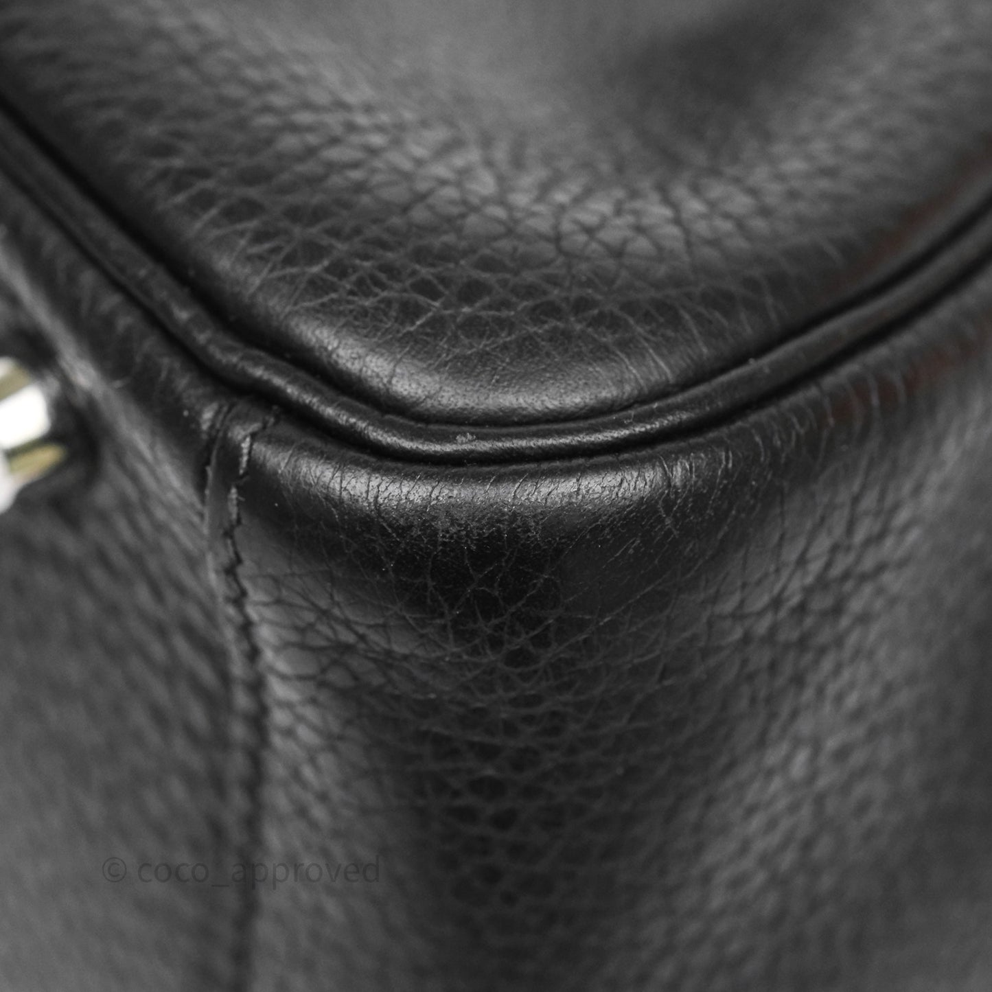 Hermès Lindy 30 Black Clemence Palladium Hardware