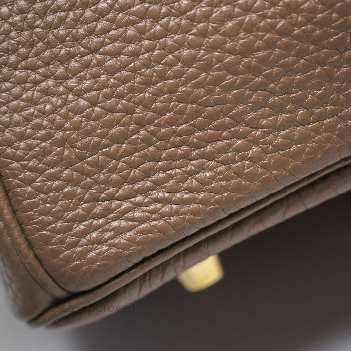 Hermès Birkin 30 Retourne Etoupe 18 Togo Gold Hardware