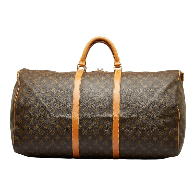 Louis Vuitton Monogram M41412 Boston Bag PVC/Leather Brown