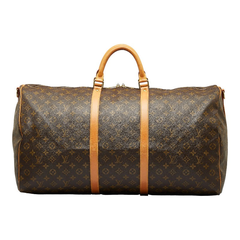 Louis Vuitton Monogram M41412 Boston Bag PVC/Leather Brown
