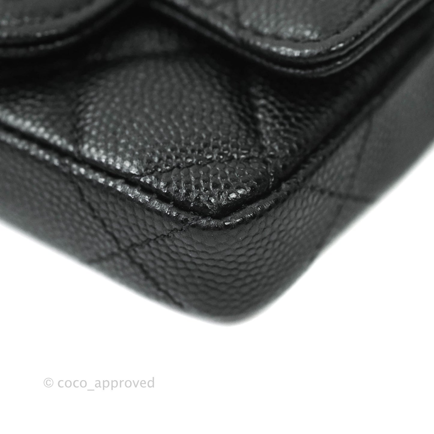 Chanel Classic Belt Bag Black Caviar Gold Hardware