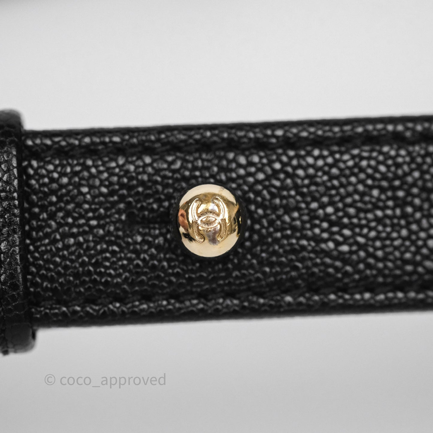 Chanel Small Boy Chevron Black Caviar Gold Hardware