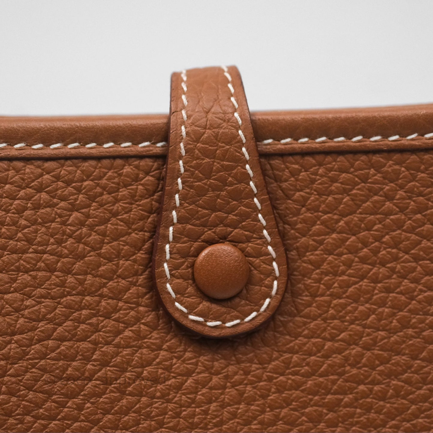 Hermès Mini Evelyne 16 Amazone Gold 37 Clemence Gold Hardware