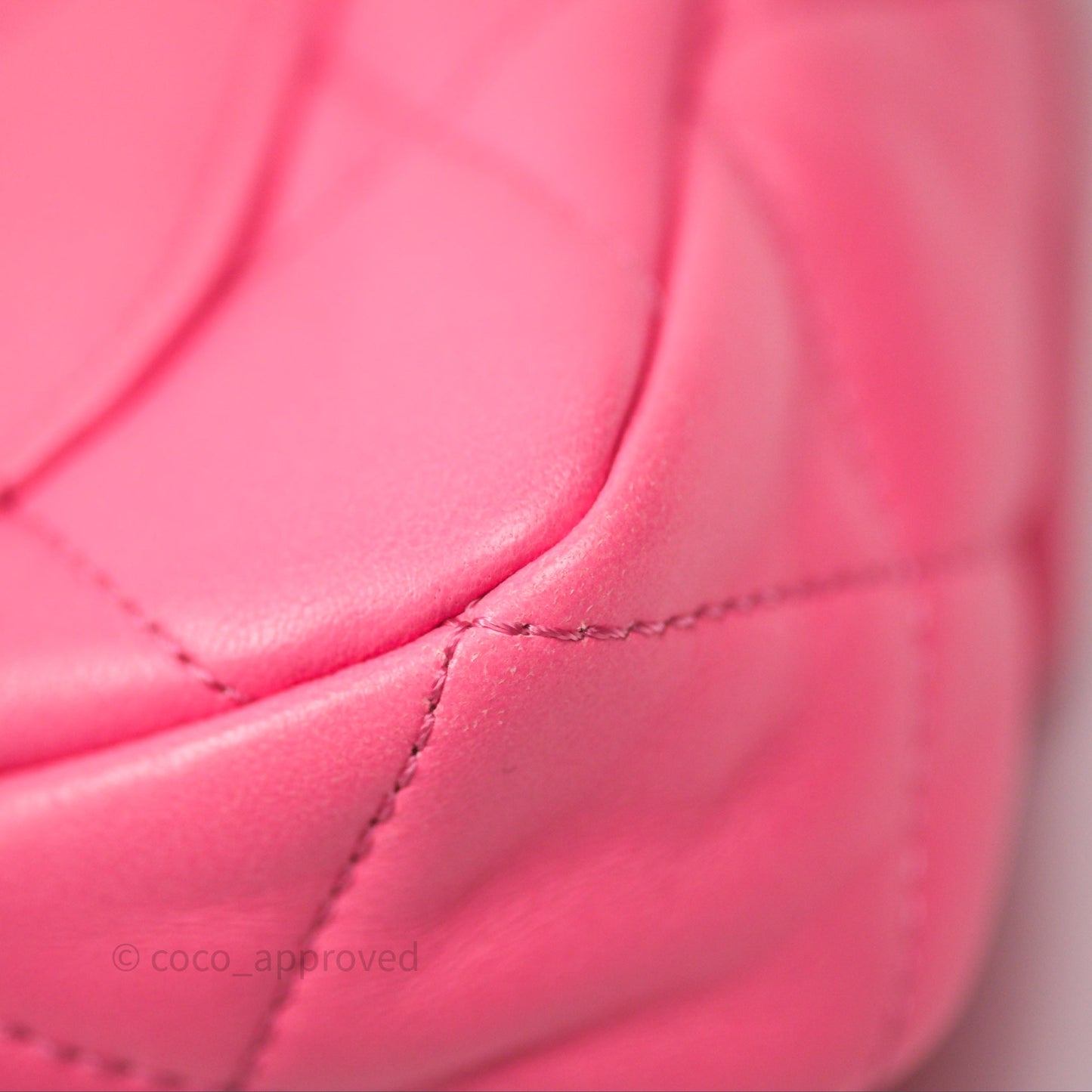 Chanel Quilted Mini CC Funky Town Flap Pink Lambskin Aged Gold Hardware