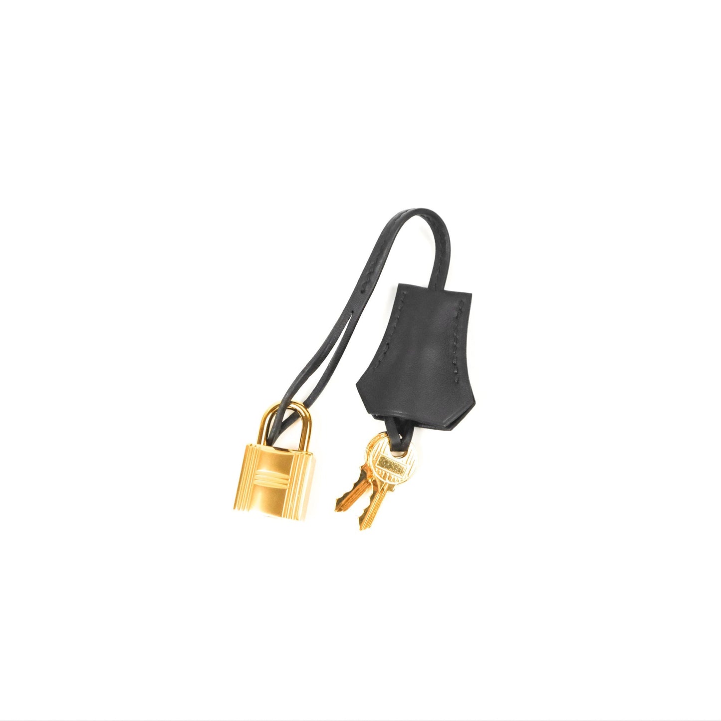 Hermès Retourne Kelly 25 Black Swift Gold Hardware
