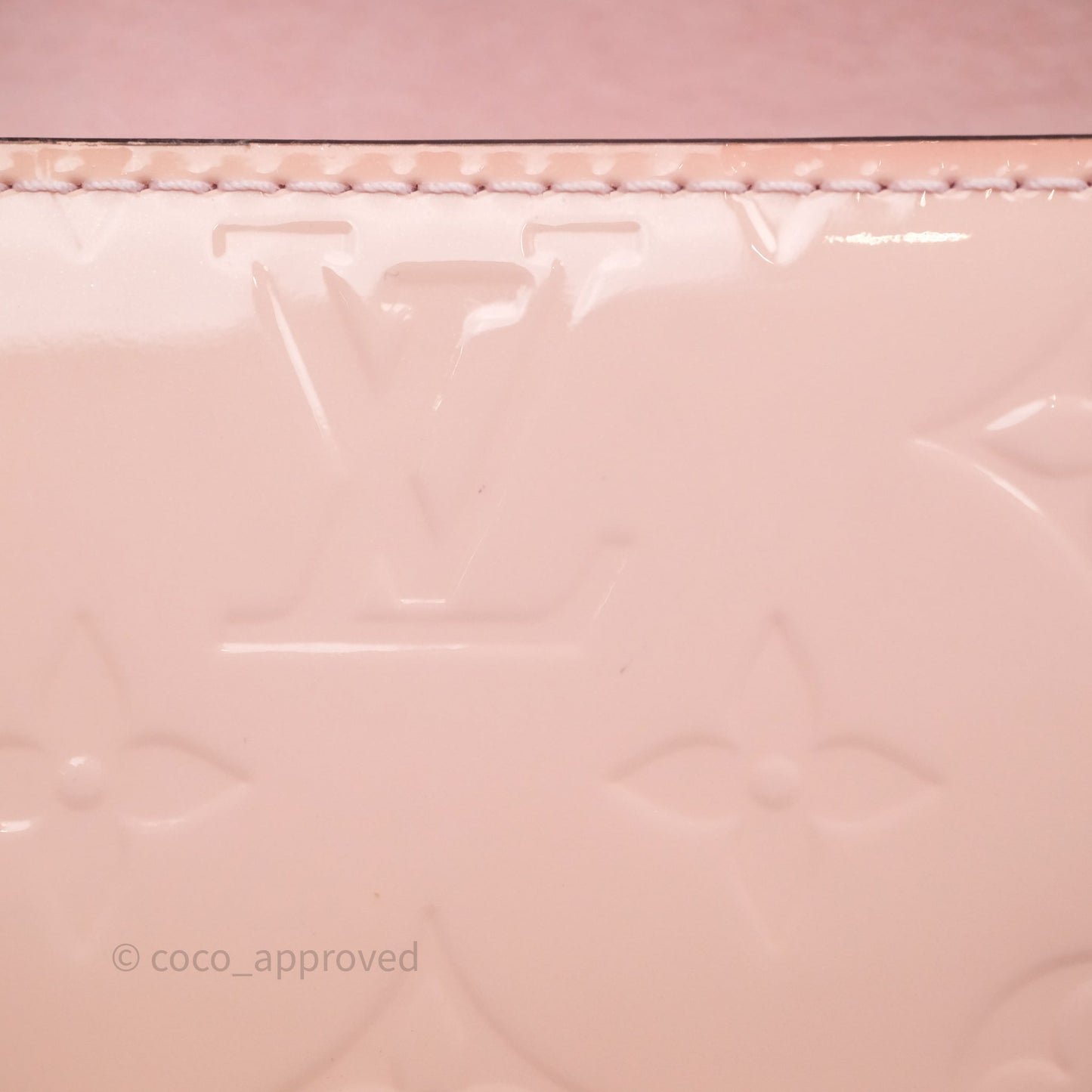 Louis Vuitton Spring Street Vernis Epi Monogram Rose Ballerine