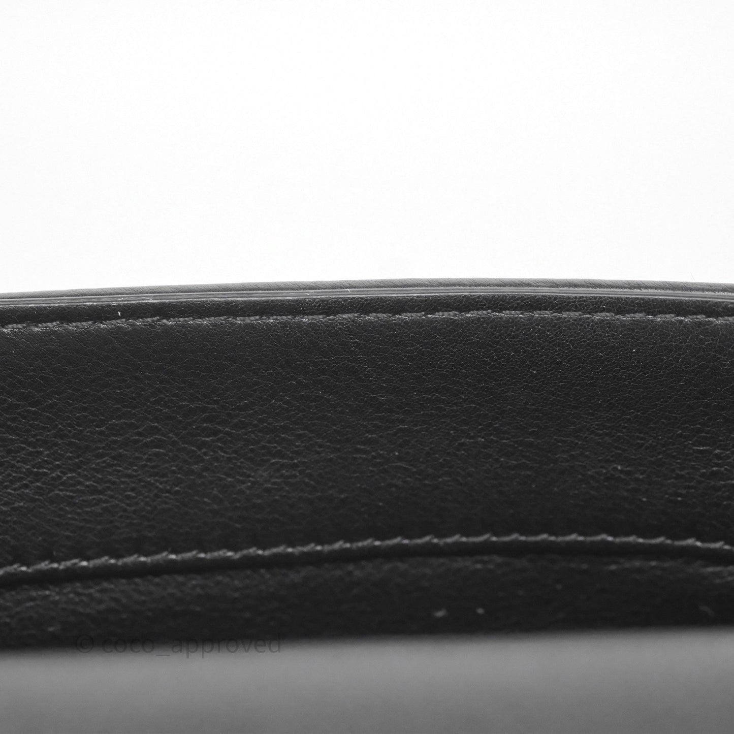 Chanel Small Precious Union Flap Black Calfskin Gold & Silver Hardware