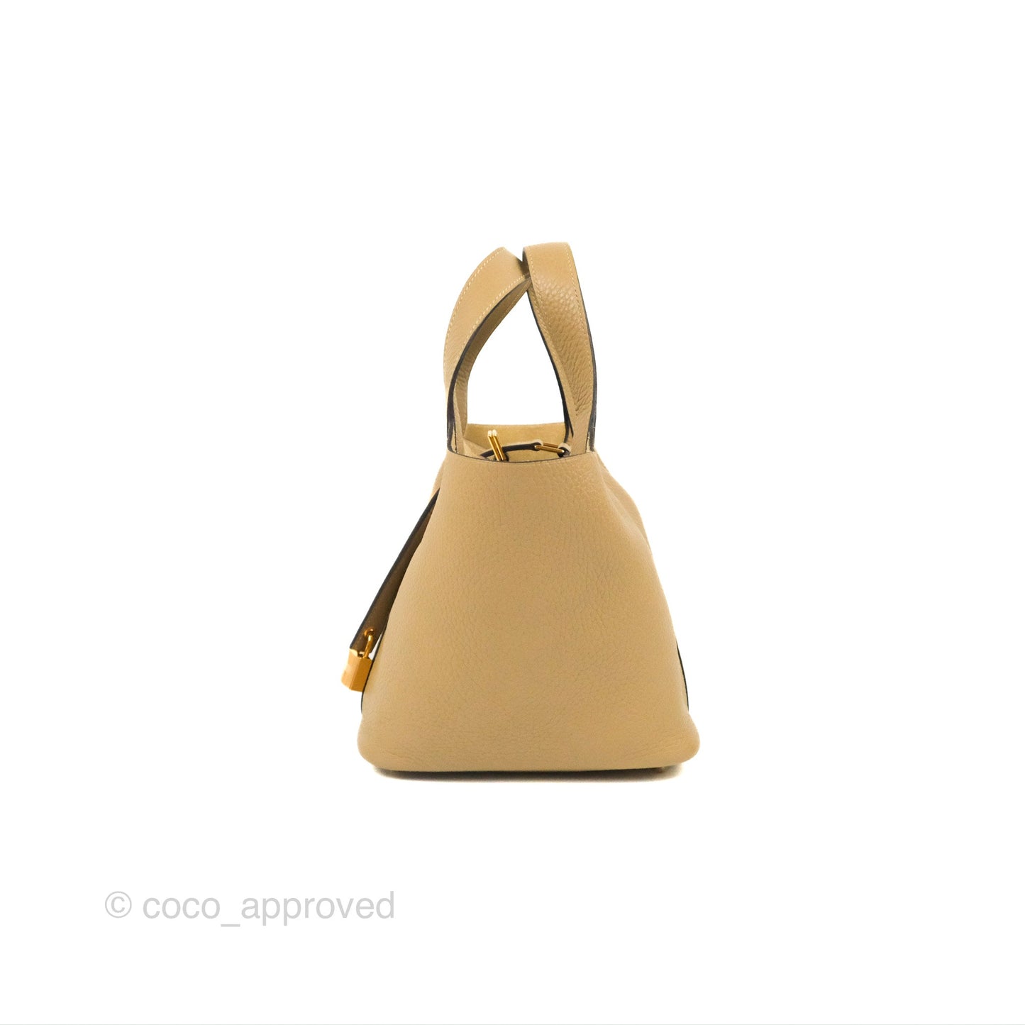 Hermès Picotin Lock 18 Trench Taurillon Clemence Gold Hardware