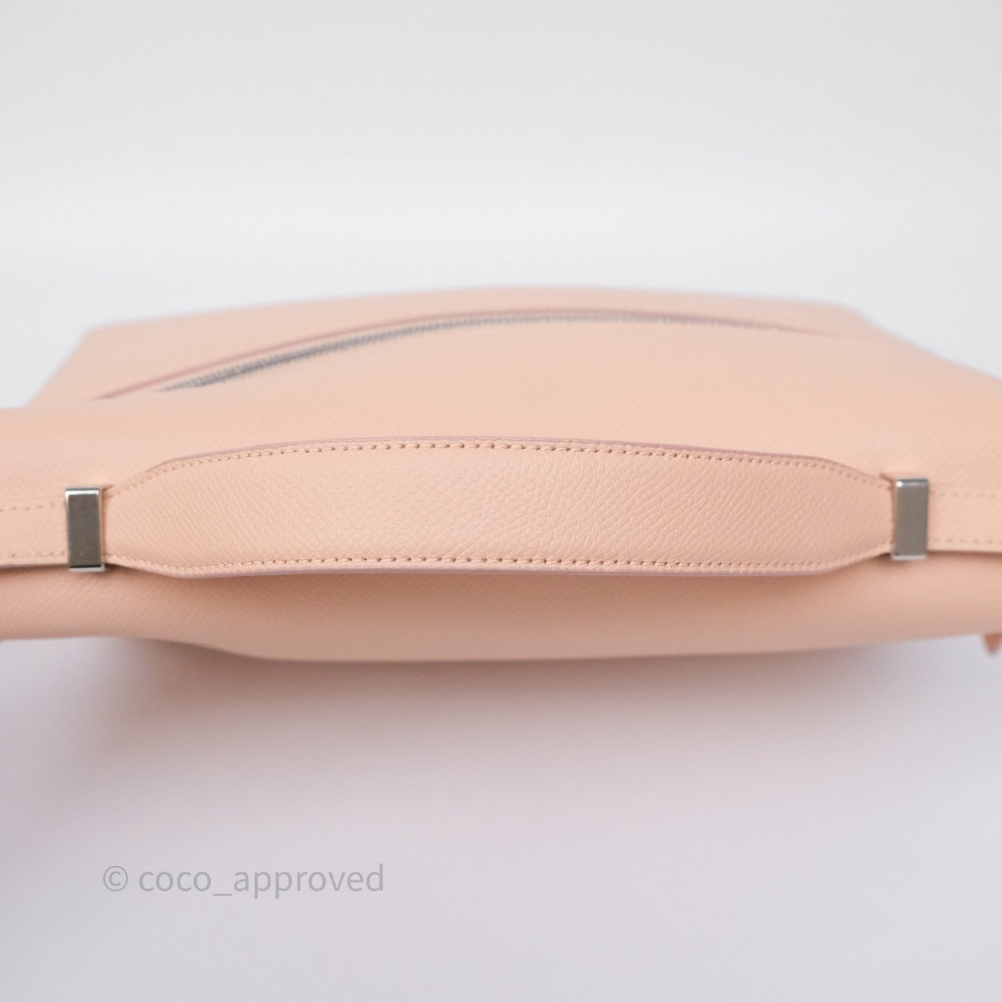 Loro Piana Extra Bag L27 Pink Calfskin Silver Hardware