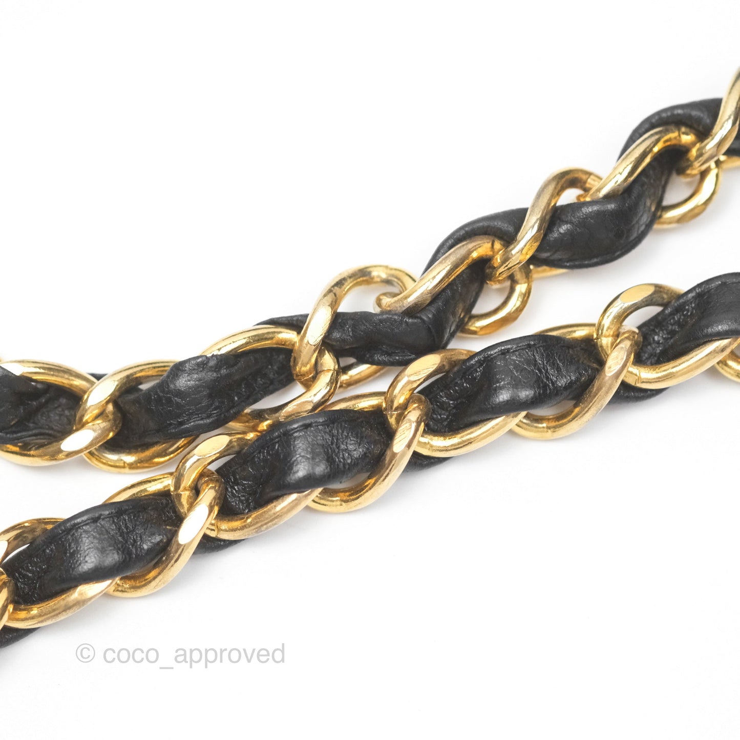 Chanel Vintage Jumbo Single Flap Black Caviar 24K Gold Hardware