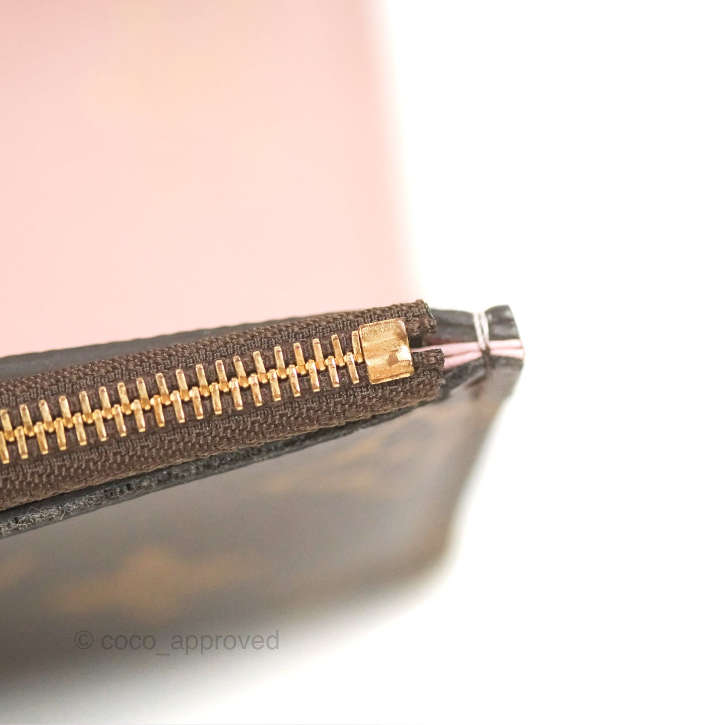 Louis Vuitton Zoé Wallet Rose Monogram Canvas