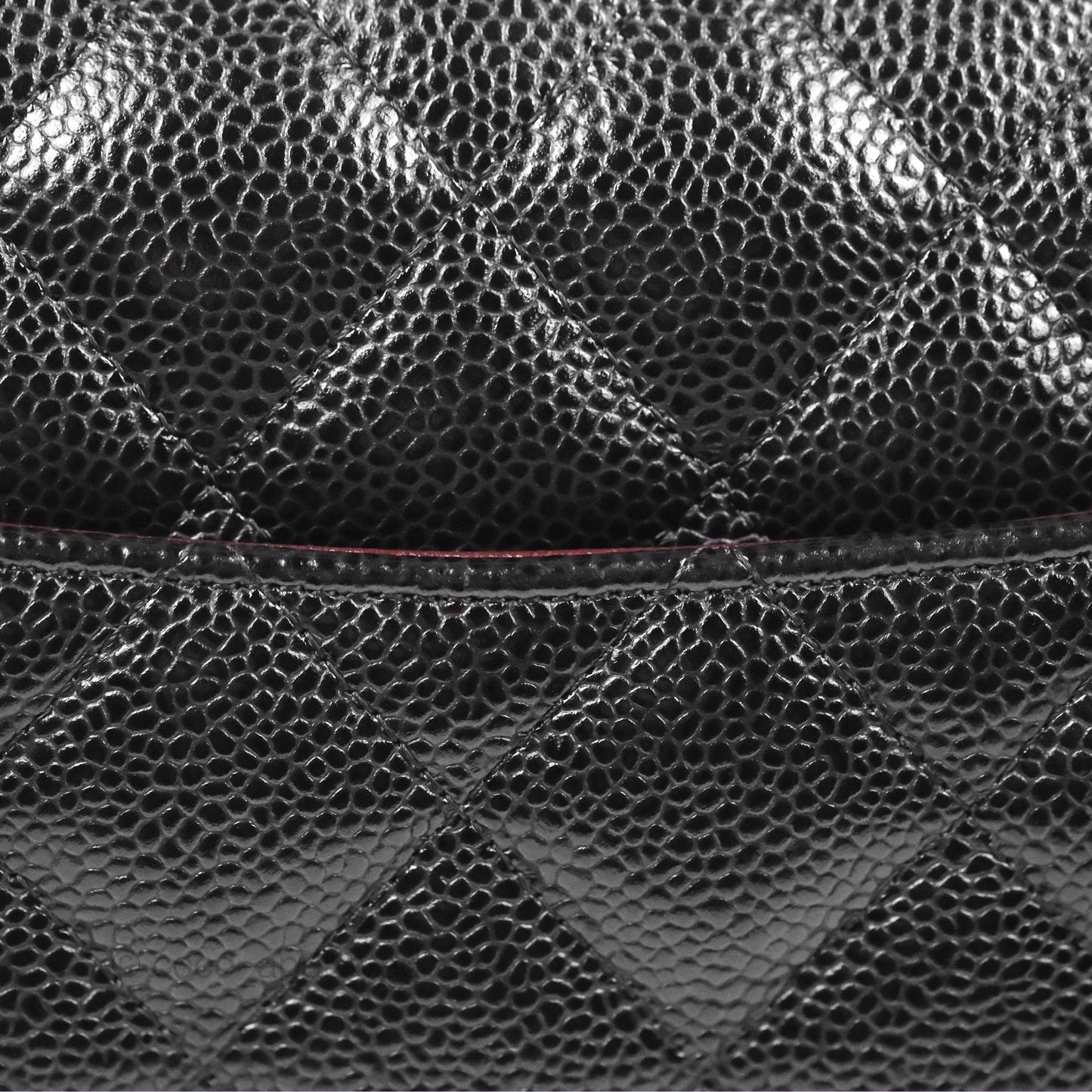 Chanel Jumbo Double Flap Black Caviar Gold Hardware⁣⁣