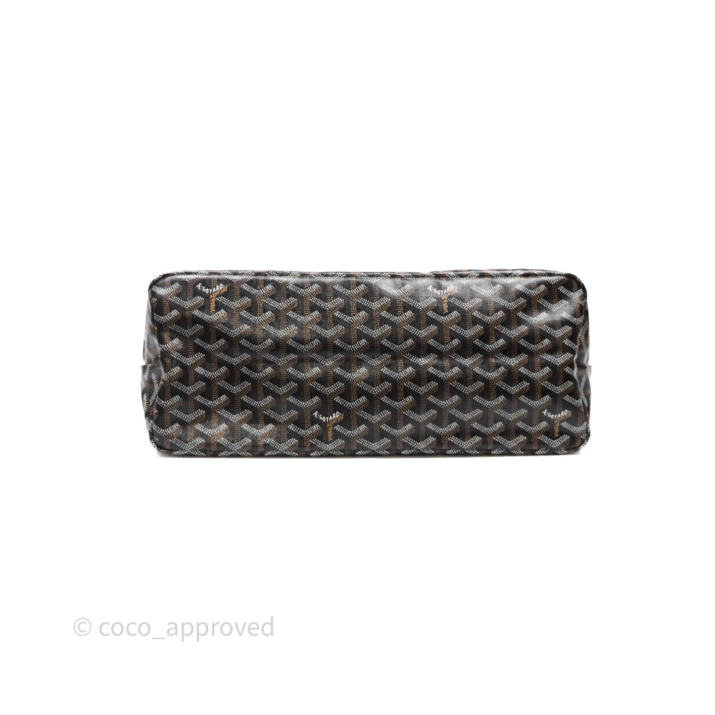Goyard Bohème Hobo Bag Black/Tan Goyardine Canvas