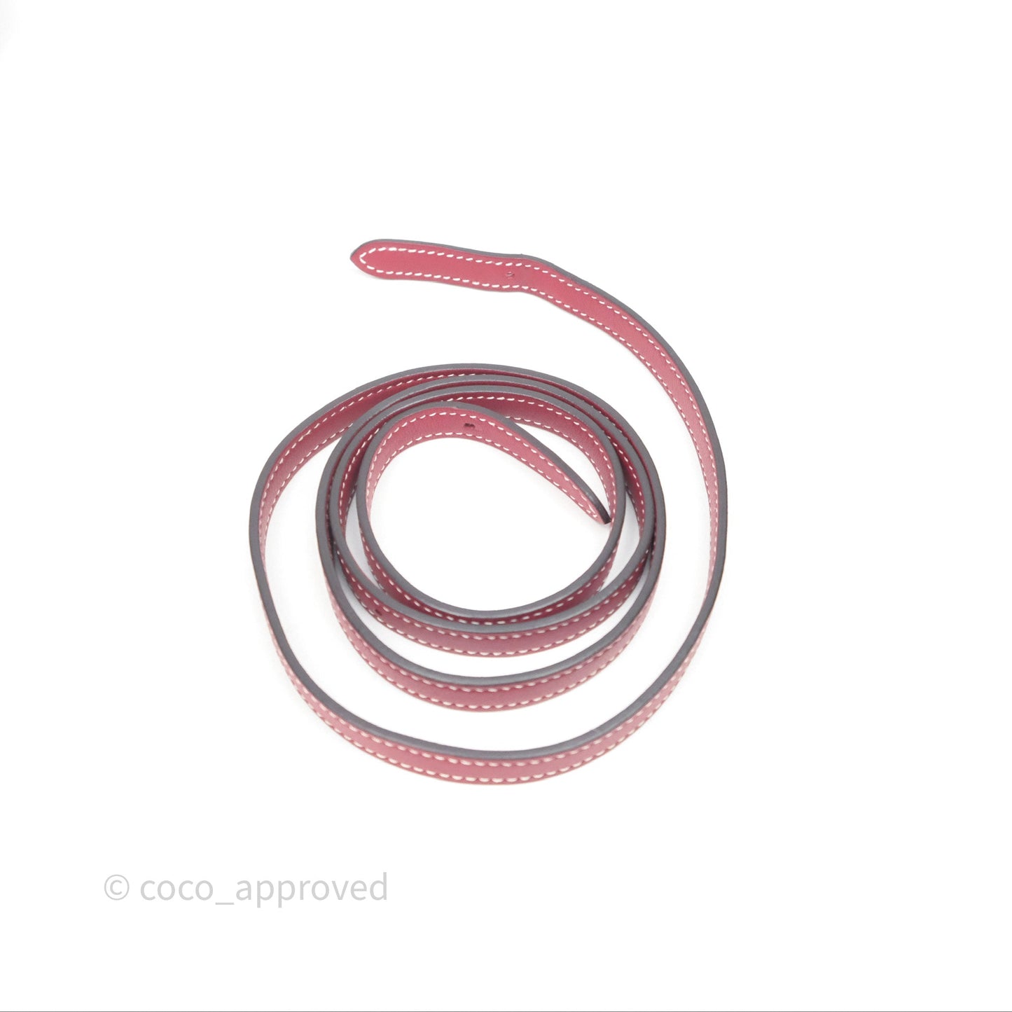 Hermès Halzan 22 Mini Rouge Grenat K1 Swift Palladium Hardware