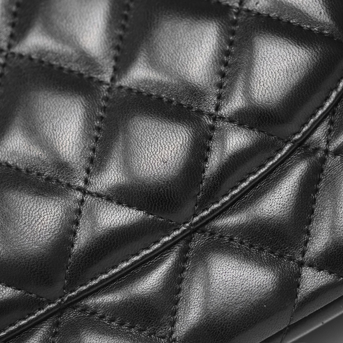 Chanel Jumbo Double Flap Black Lambskin Silver Hardware⁣⁣