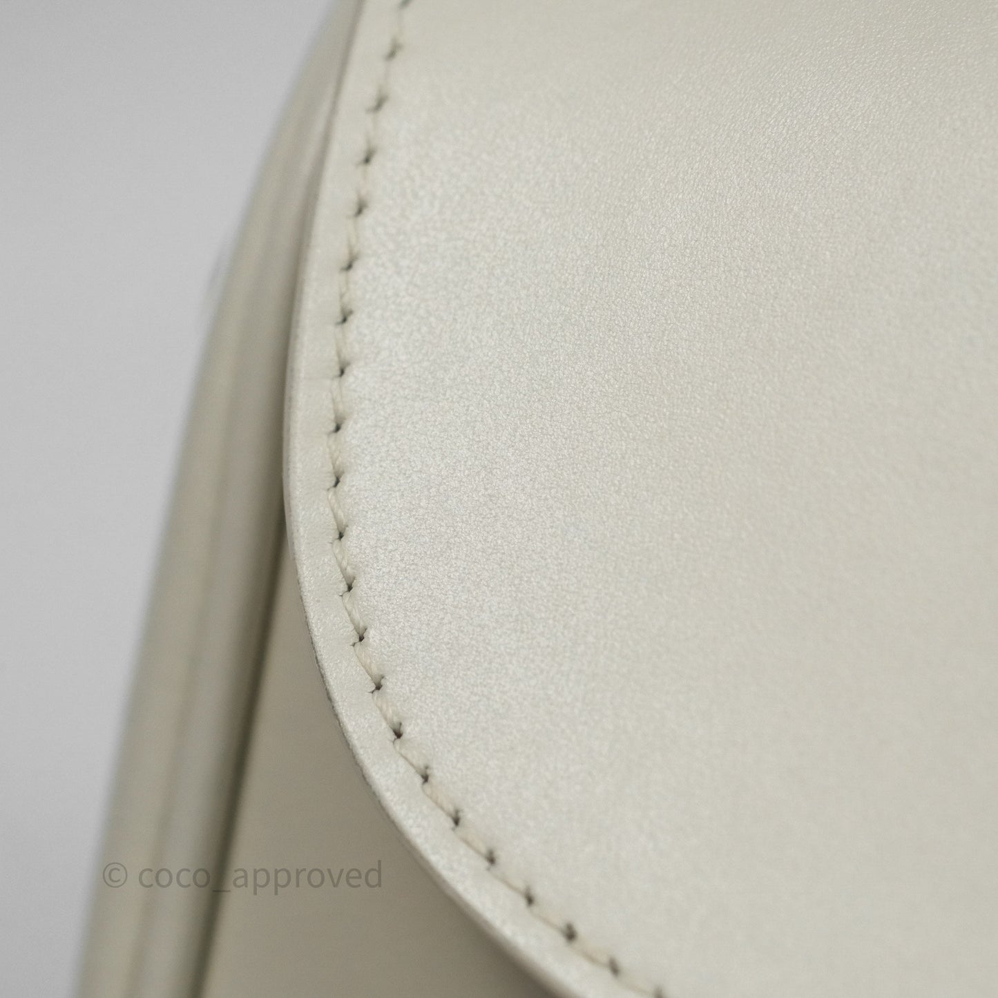 Christian Dior Medium Bobby Flap White Box Calfskin