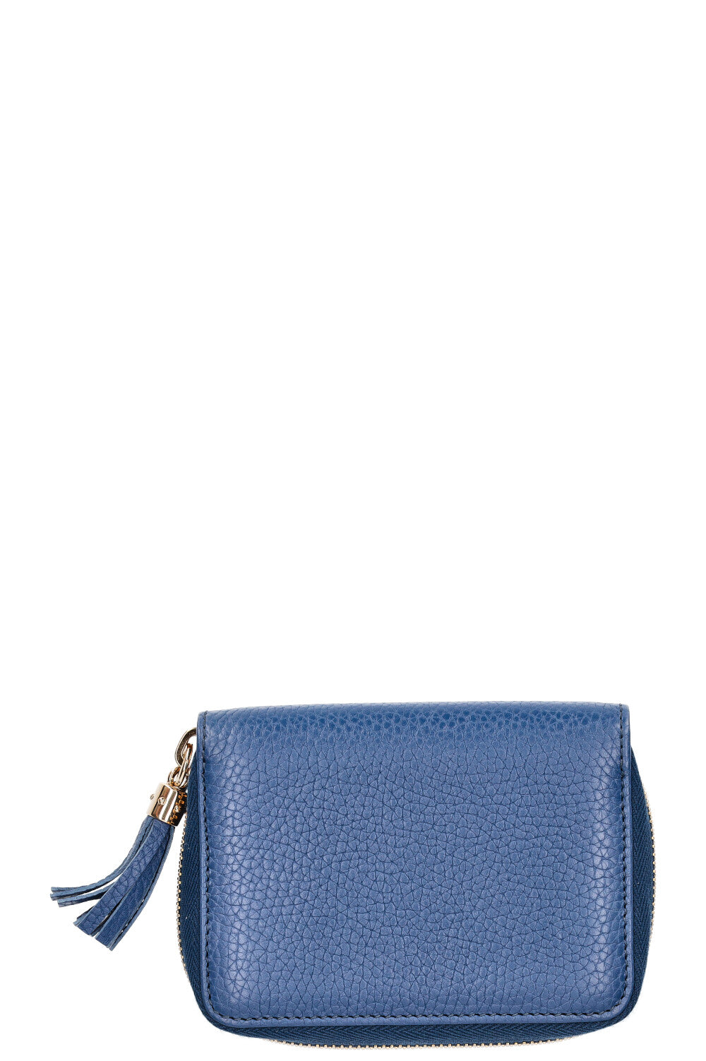 Luxury Gucci Trending 2025 Soho Wallet Small Blue