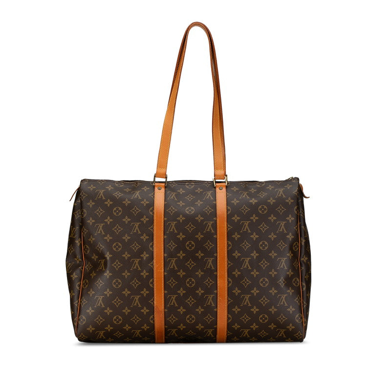 Louis Vuitton Monogram Flanelli 50 Boston Bag Travel Bag M51116 Brown PVC Leather  Louis Vuitton