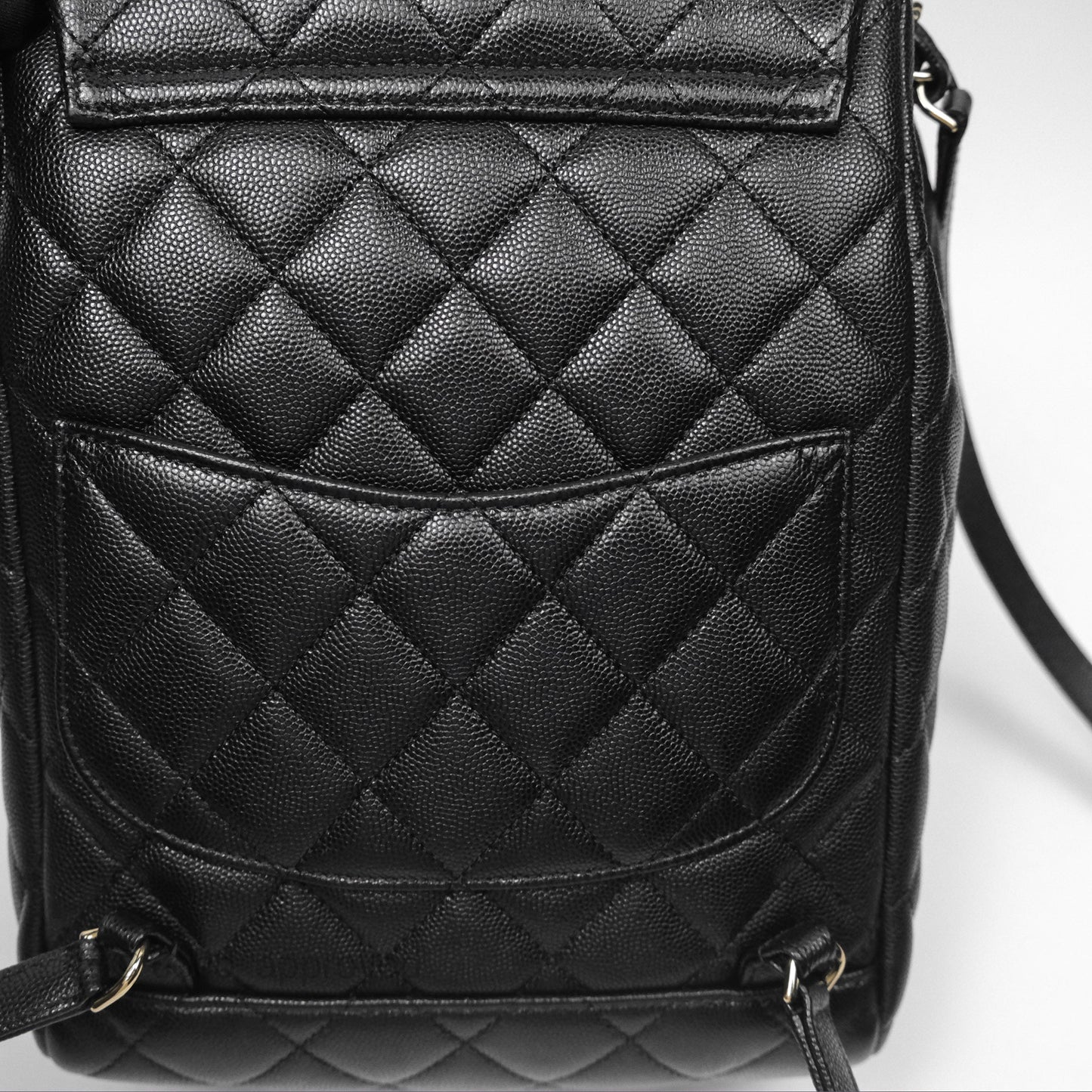 Chanel Small Urban Spirit Backpack Black Caviar Gold Hardware 23S