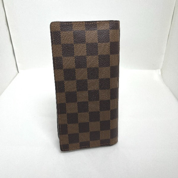 LOUIS VUITTON Bifold Wallet N60017 Damier canvas Brown Wallet with card pocket Damier Portefeuille Blaza mens()