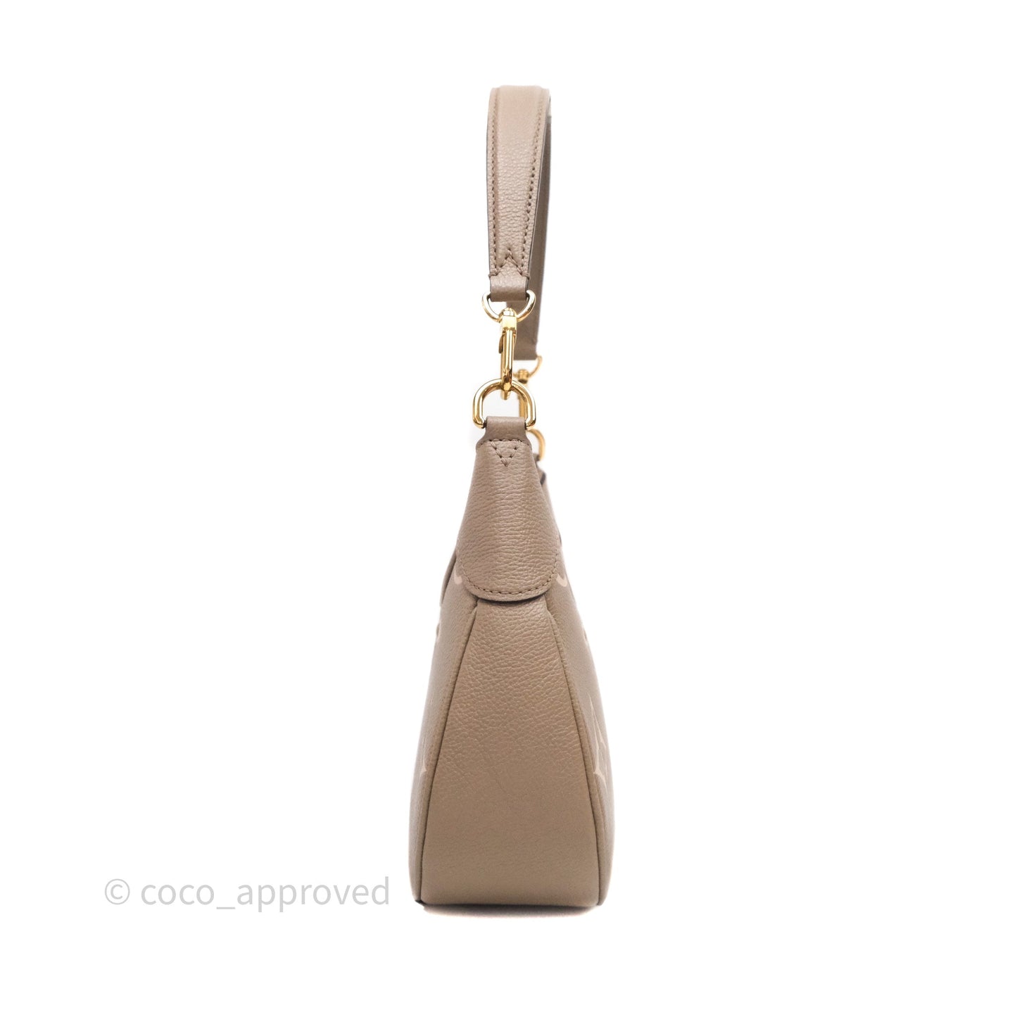 Louis Vuitton Bagatelle Bag Monogram Empreinte Beige