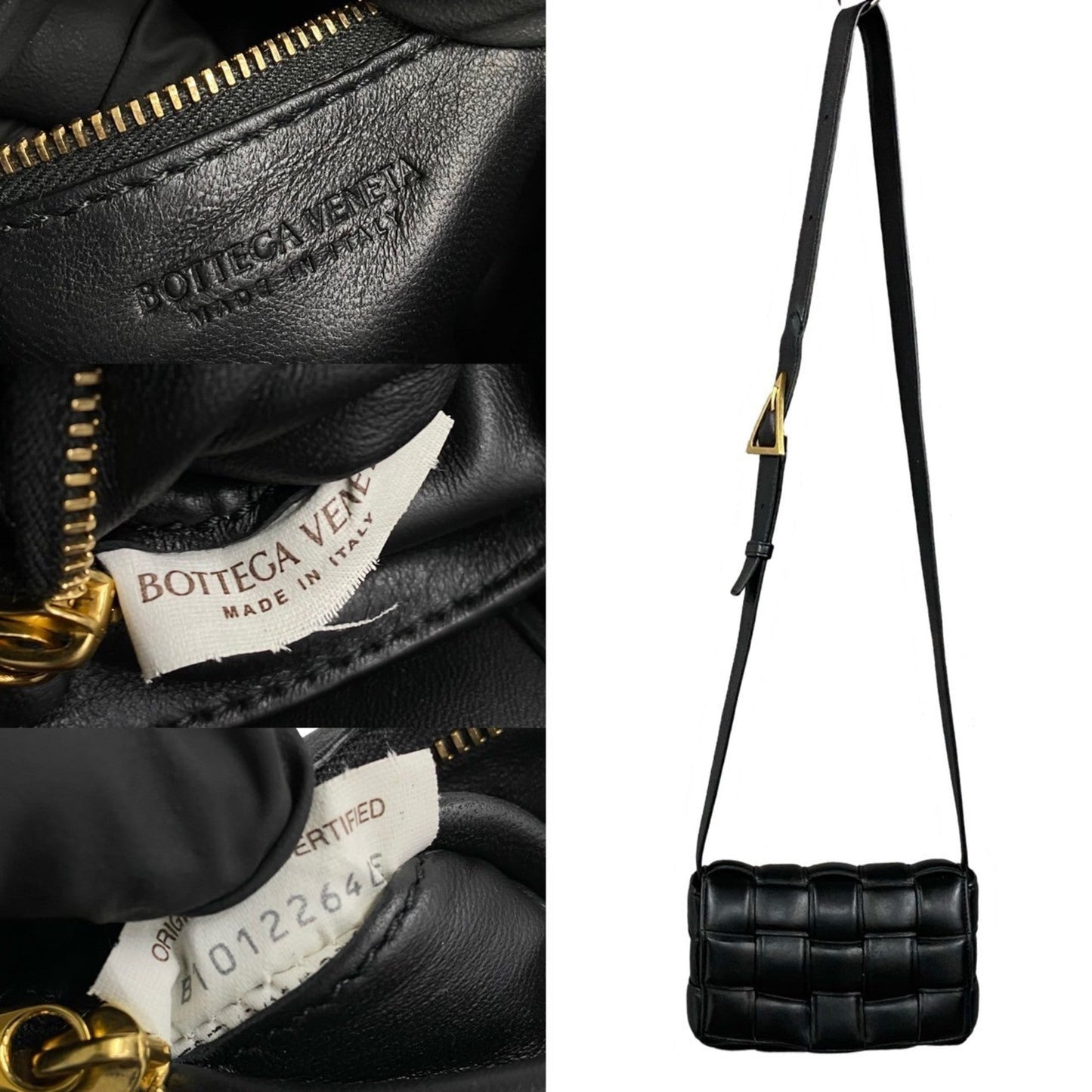 Luxury Bottega Veneta  Leather Pochette Shoulder Bag ()