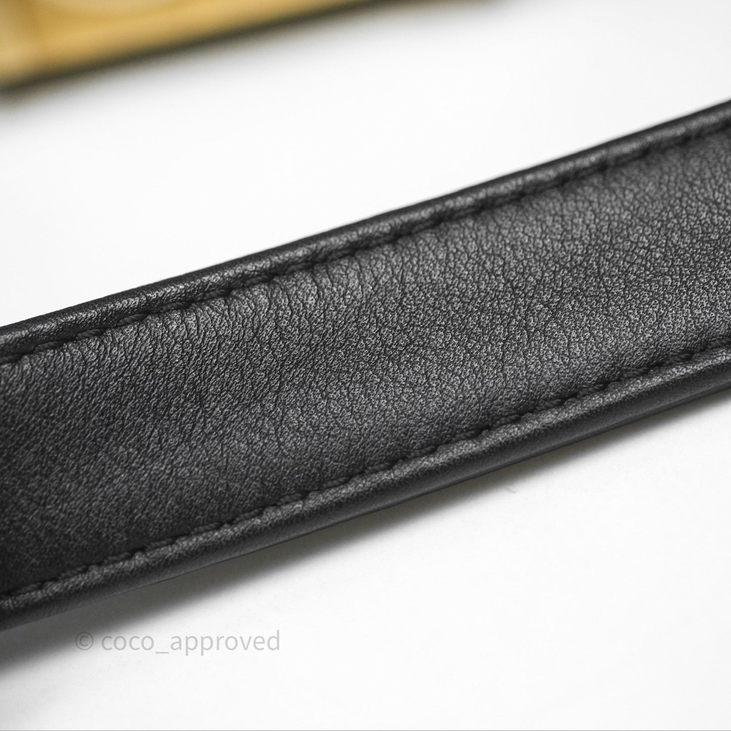 Chanel Small Boy Black Lambskin Aged Gold Hardware