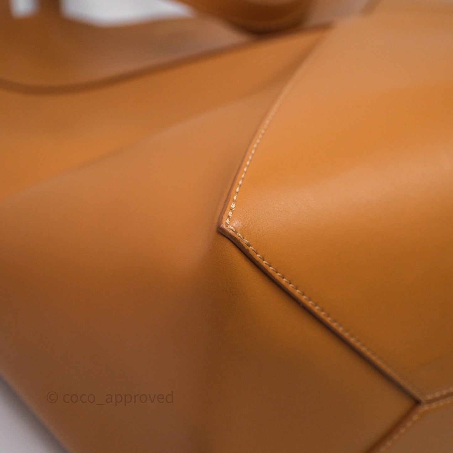 Loewe Puzzle Fold XL Warm Desert Leather Tote Bag