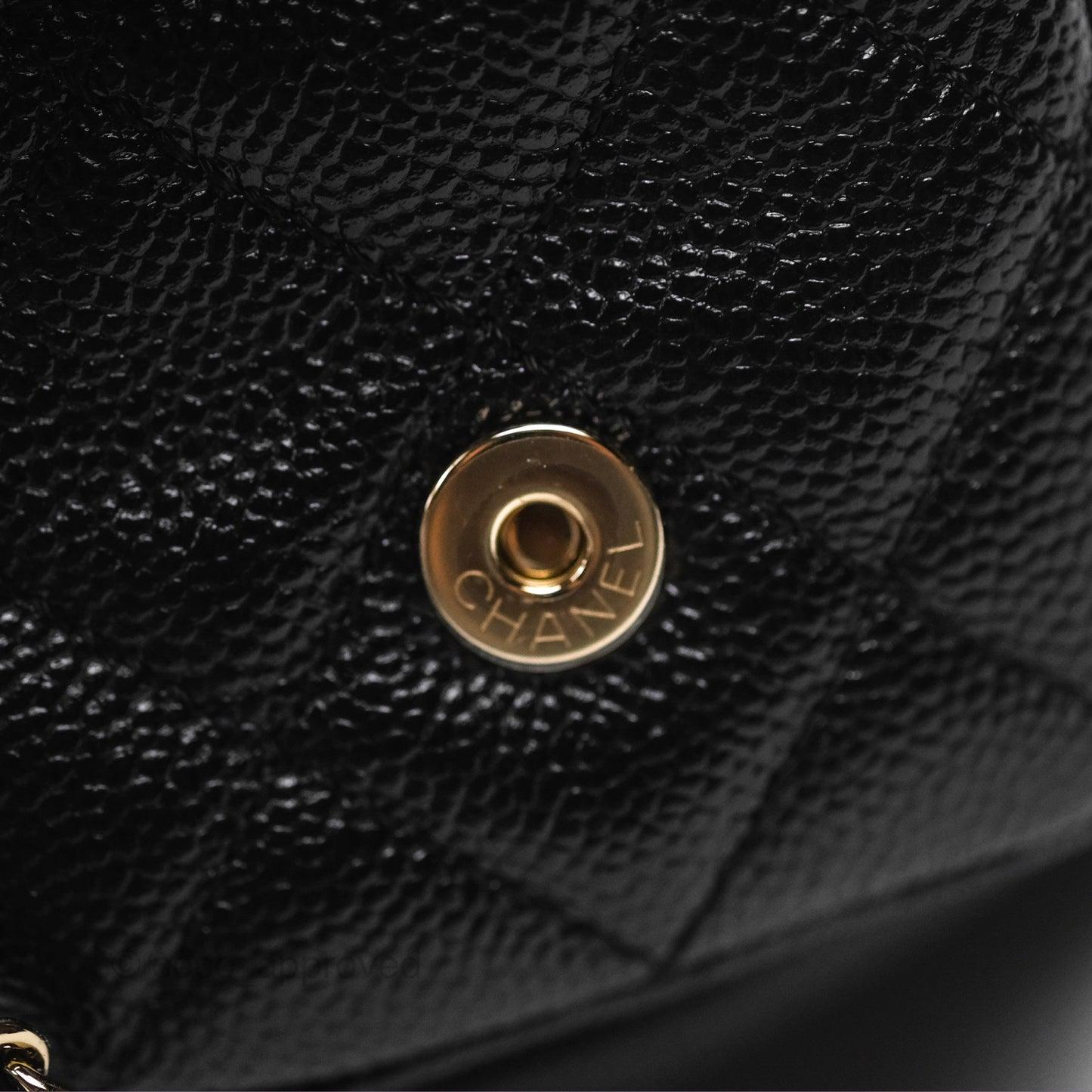 Chanel Duma Backpack Small Black Caviar Gold Hardware