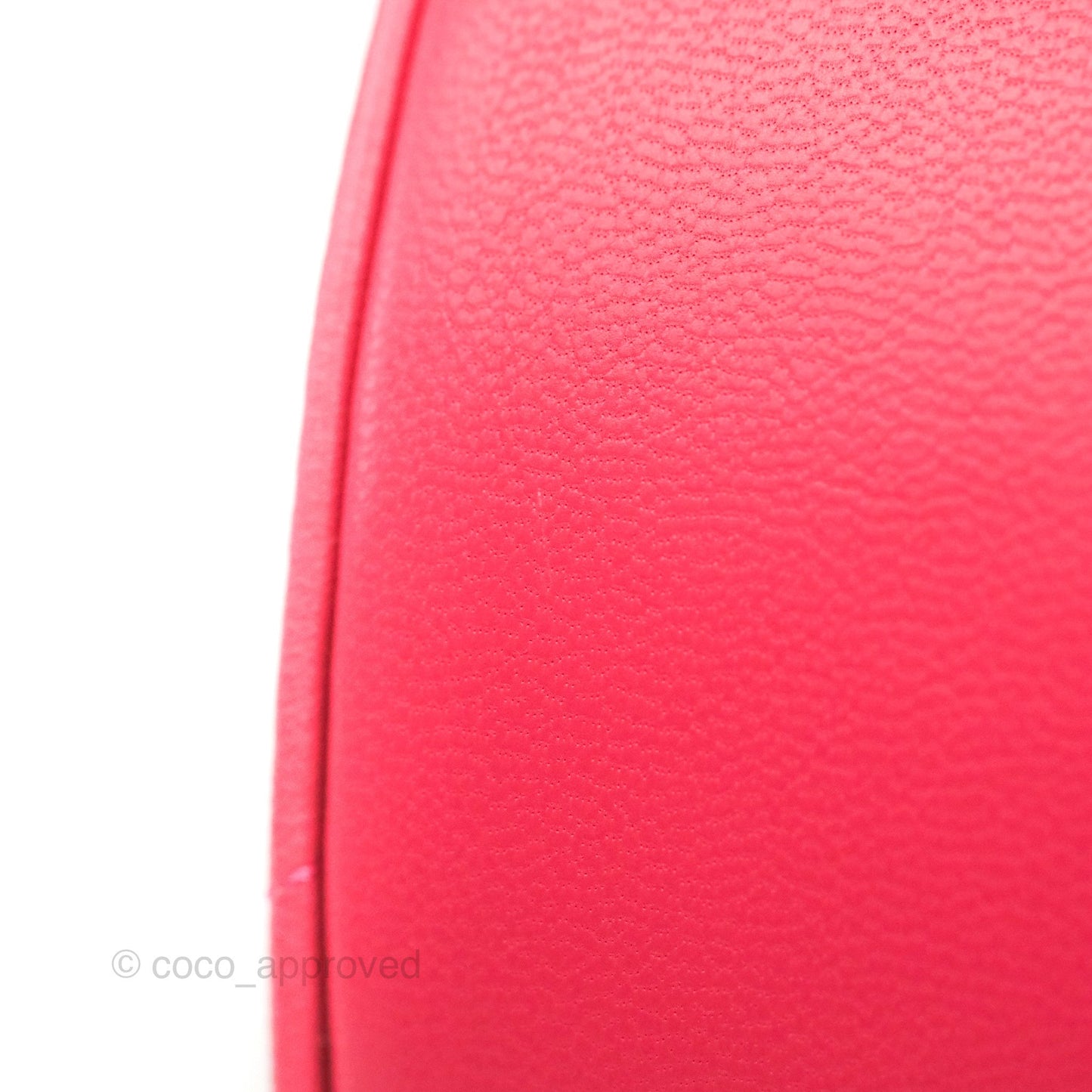 Chanel 19 Round Clutch With Chain Dark Pink Mixed Hardware