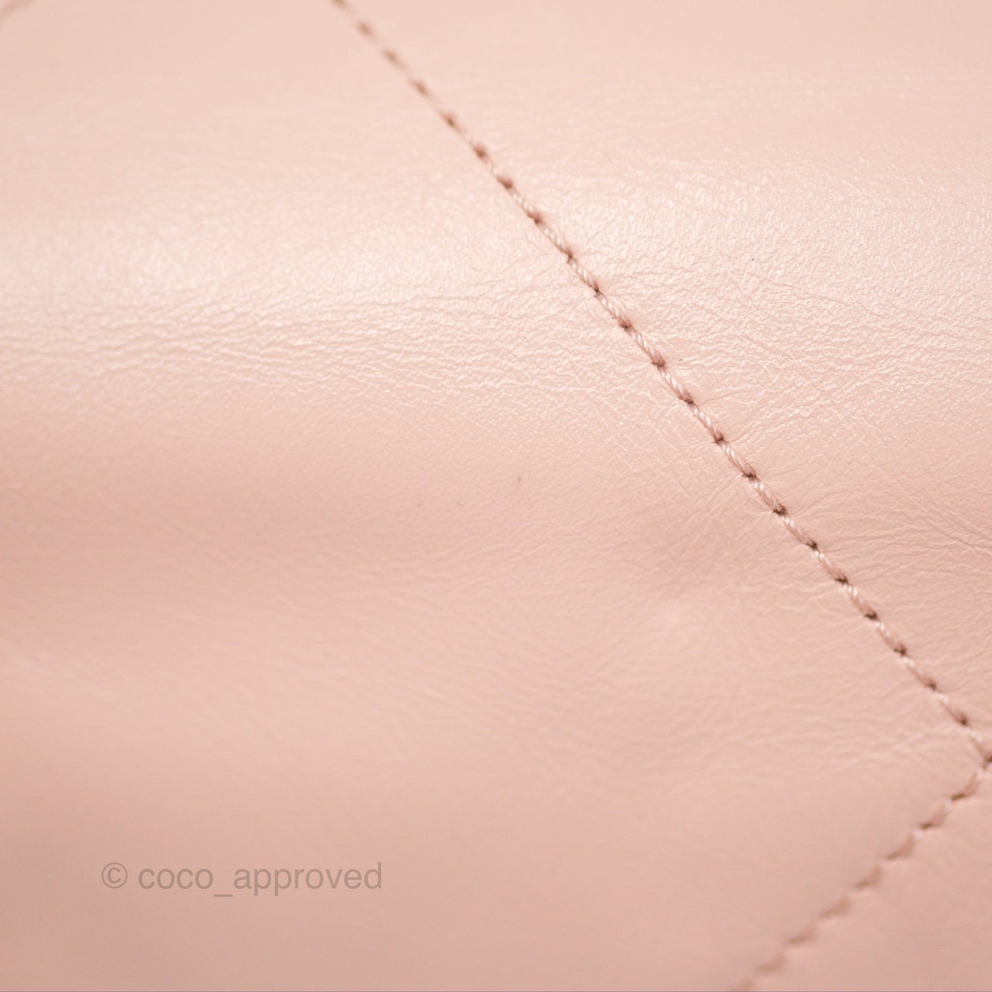 Chanel 22 Small Quilted Pink Shiny Crumpled Calfskin Aged Gold Hardware