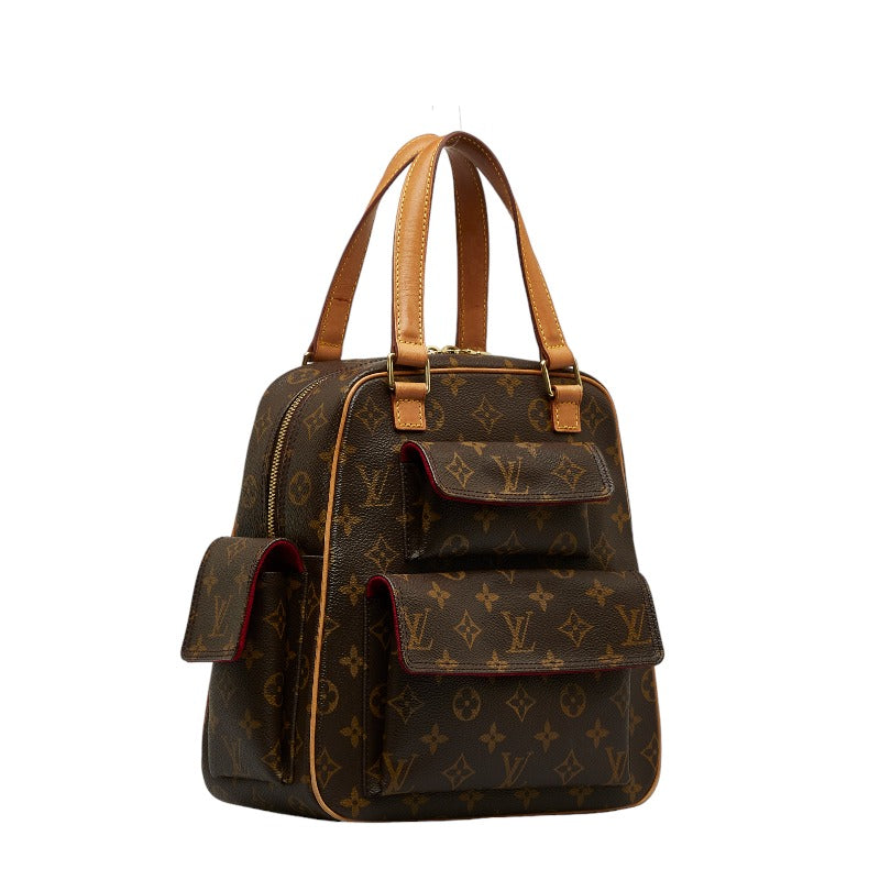 Louis Vuitton Monogram M51161 Handbag Leather Brown