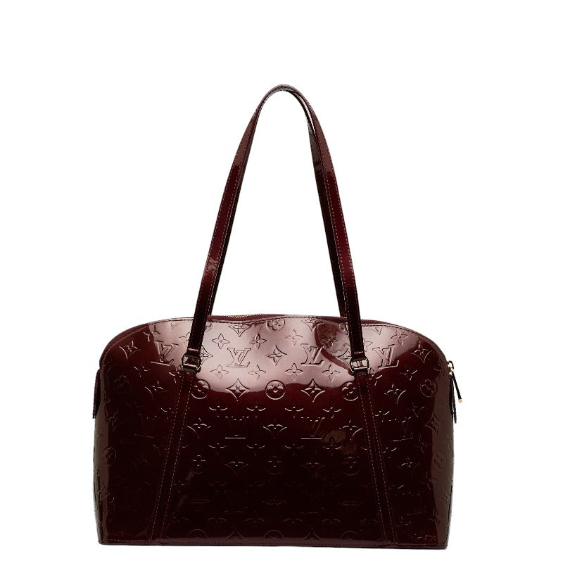 Louis Vuitton Monogram Verni Avalon Zip Shoulder Bag M91745 Rouge