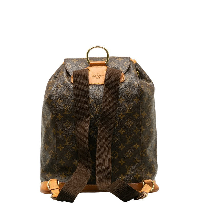 Louis Vuitton Monogram Monsouri GM Backpack M51135 Brown
