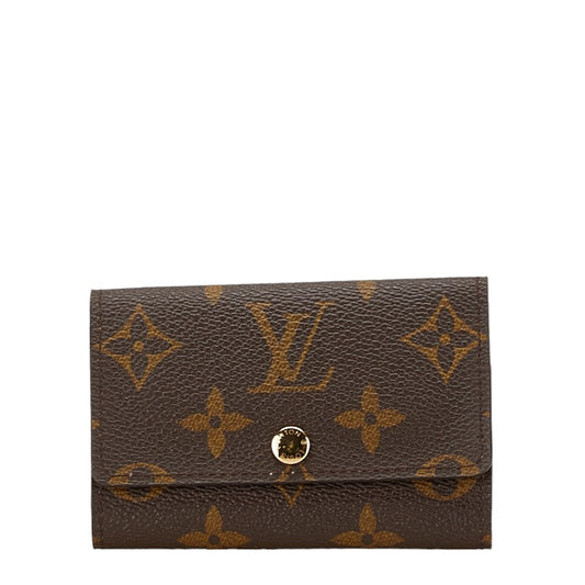 Louis Vuitton Monogram Multicles 6 Key Case M62630 Brown PVC Leather