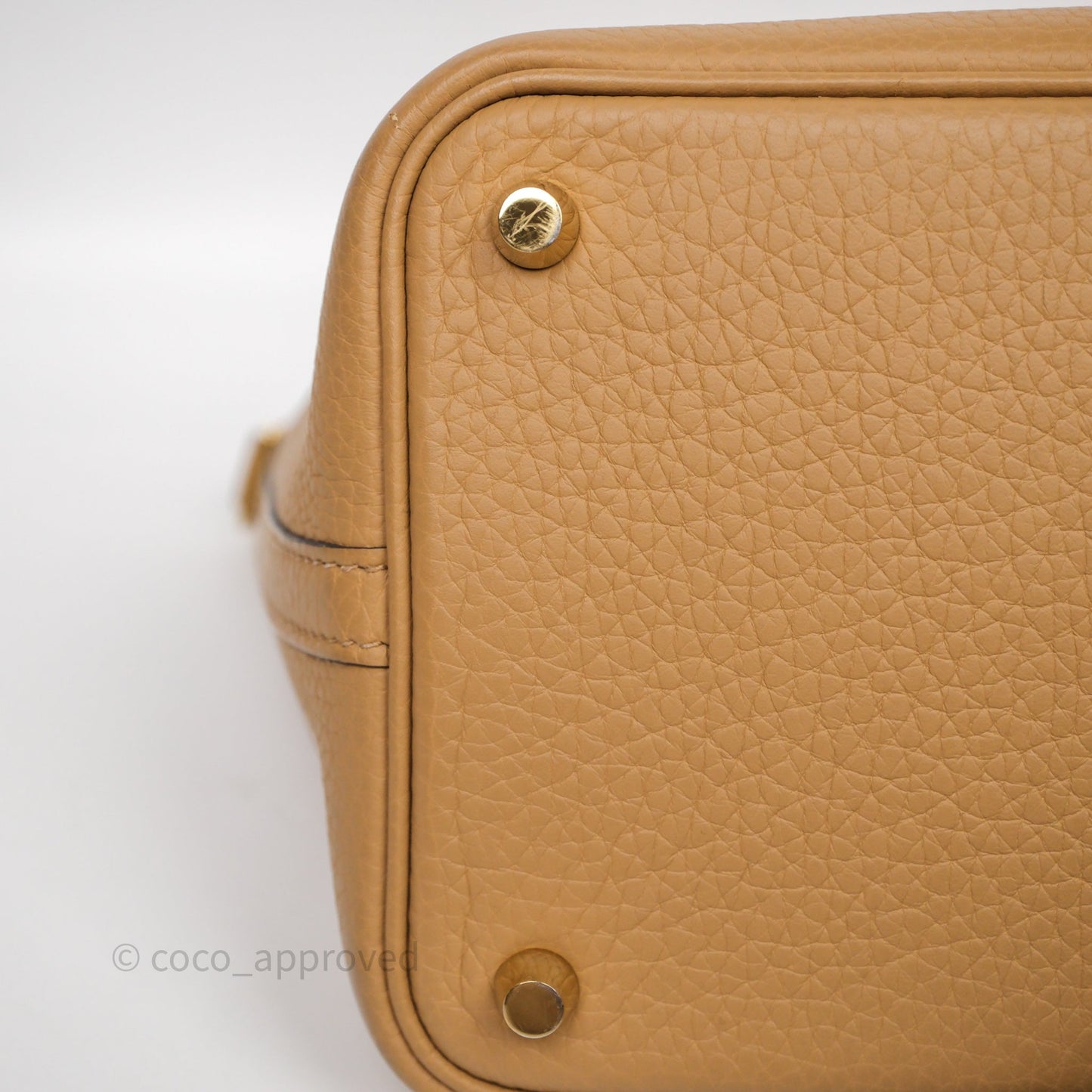 Hermès Picotin Lock 18 Chai 0M Taurillon Clemence Gold Hardware