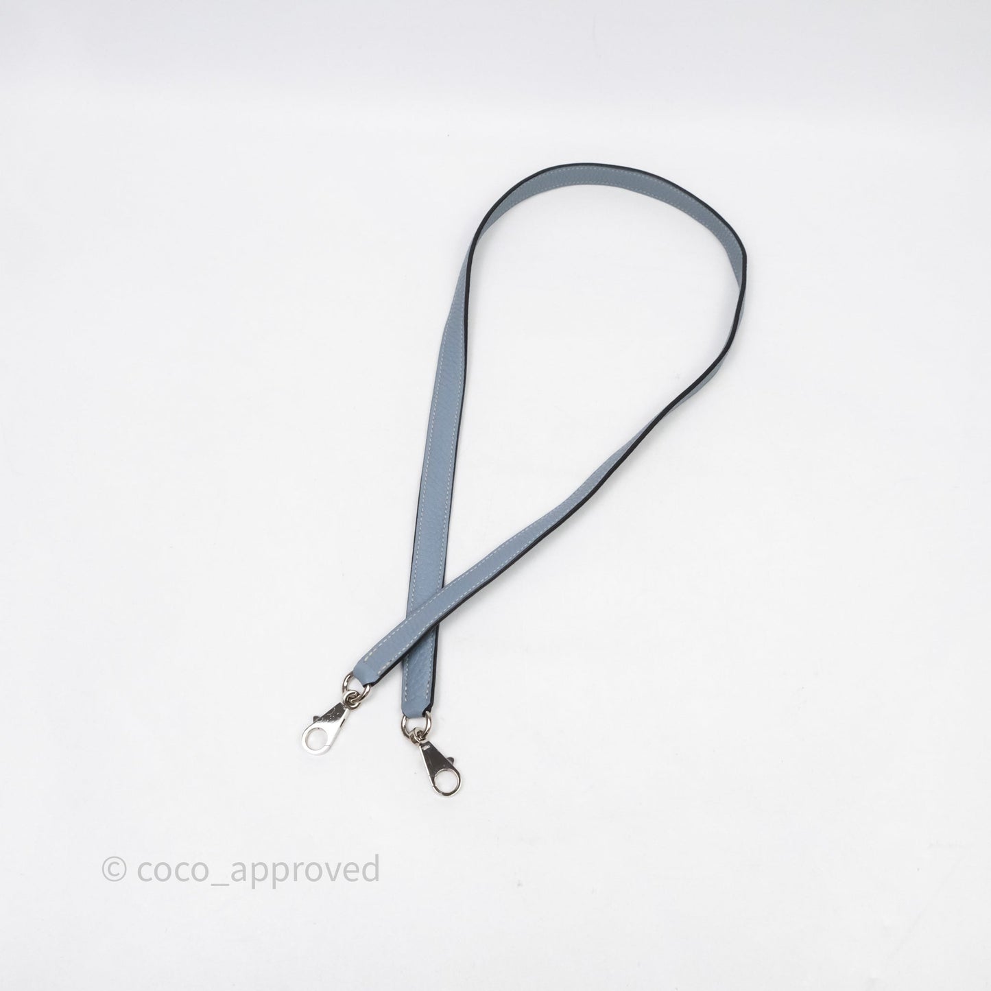 Hermès Kelly 28 Bleu Lin J7 Togo Palladium Hardware