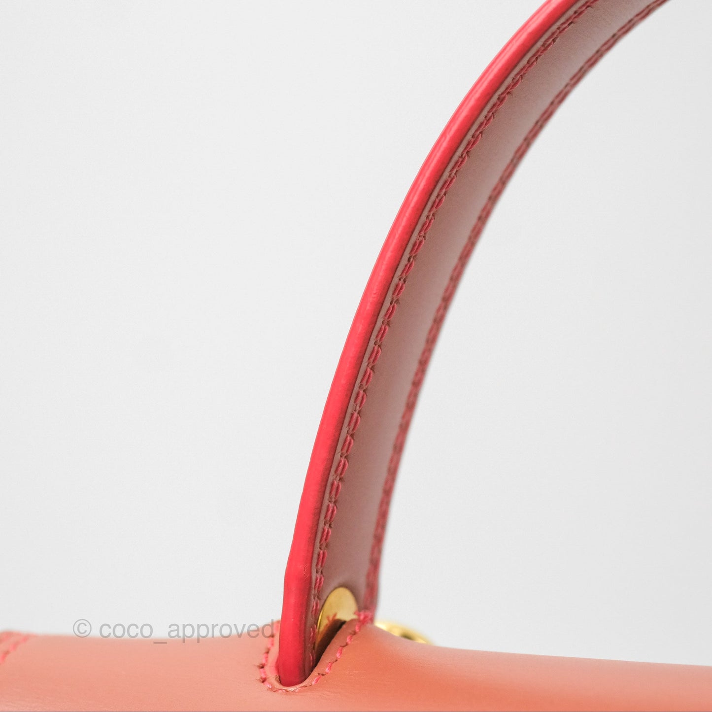 Celine Micro Belt Bag Terracotta Smooth Leather Gold Hardware