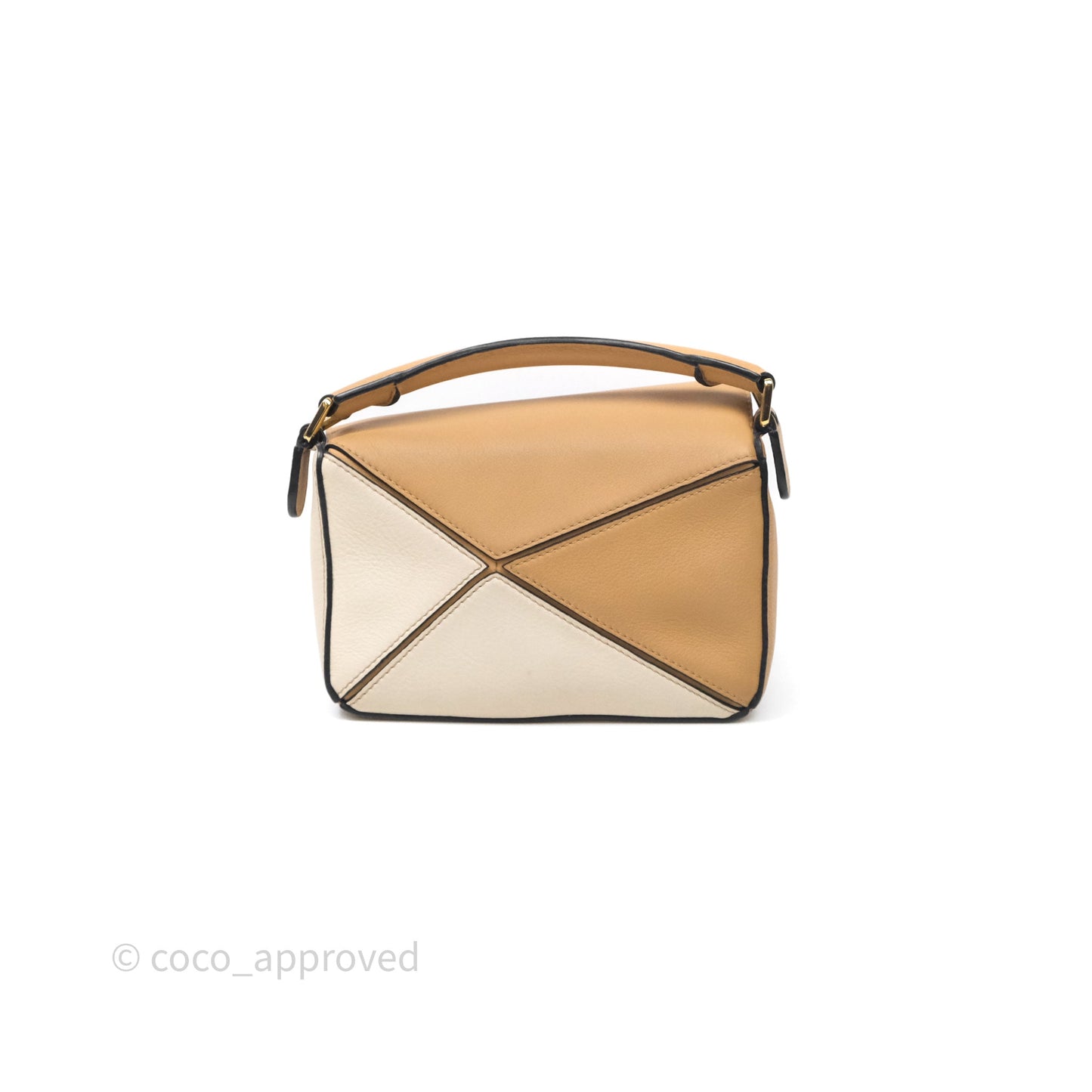Loewe Mini Puzzle Bag Dune & Warm Desert