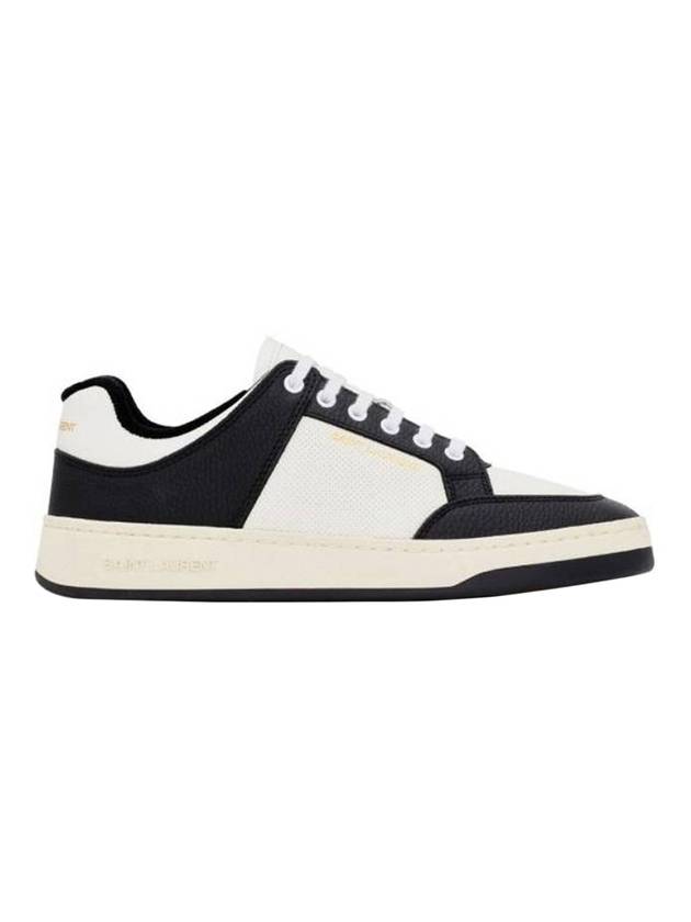 Luxury Saint Laurent SL 61 Low Top Sneakers Black White