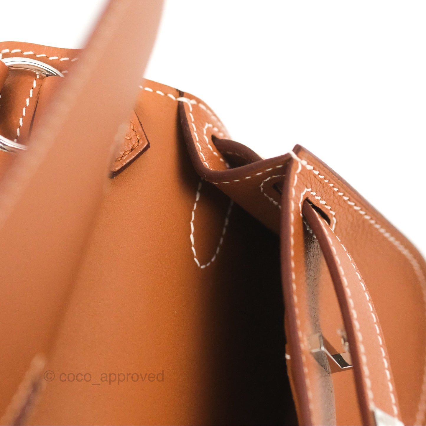 Hermès Mini Jypsiere Gold Evercolor Palladium Hardware