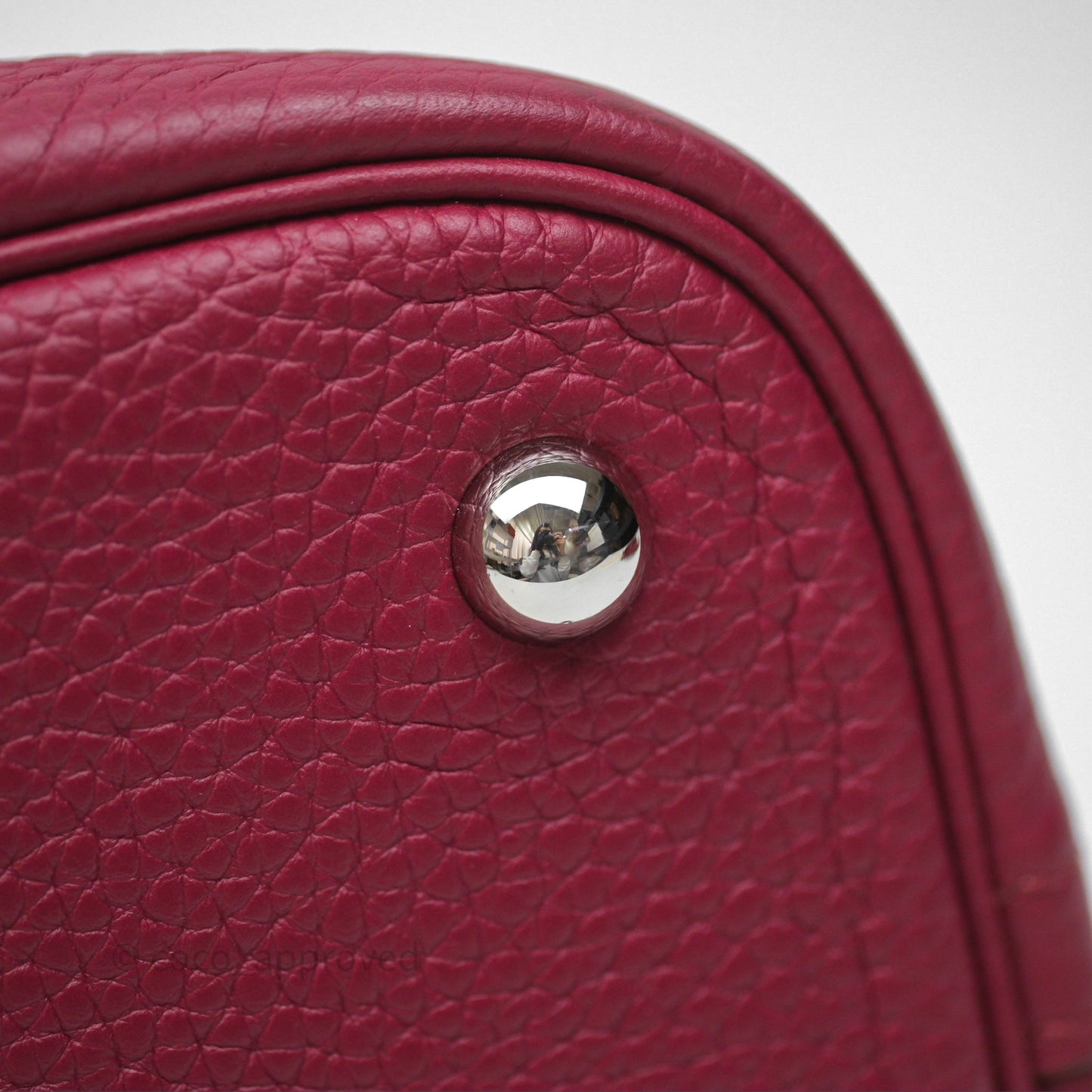 Hermès Bolide 1923 31 Rubis B5 Clemence Palladium Hardware